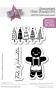 Preview: Kulricke Stempelset "Lebkuchenwald" Clear Stamp