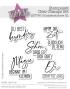 Preview: Kulricke Stempel "Glücksteelichter XL" Clear Stamp