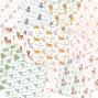Preview: LaCreativ - Designpapier "Tierische Partygäste" Paper Pack 6x6" - 24 Bogen