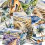 Preview: LaCreativ - Designpapier "Weltreise auf Rädern" Paper Pack 6x6" - 24 Bogen