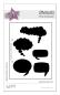 Preview: Schablonen - Stencil "Sprechblasen"