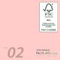 Preview: Faltkarte DIN Lang mit Briefumschlag in babypink