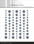 Preview: Simple and Basic - Glitter Enamel Dots "Navy"