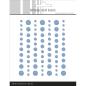 Preview: Simple and Basic - Glitter Enamel Dots "Light Blue"