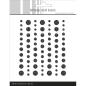 Preview: Simple and Basic - Glitter Enamel Dots "Black"
