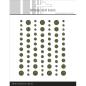 Preview: Simple and Basic - Glitter Enamel Dots "Forest Green"