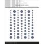 Preview: Simple and Basic - Glitter Enamel Dots "Navy"