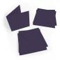 Preview: Faltkarte 15x15cm mit Briefumschlag 16x16cm in aubergine