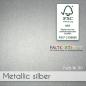 Cardstock - Bastelpapier 250g/m² DIN A4 in metallic-silber