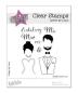 Preview: Kulricke Stempelset "Mr & Mrs" Clear Stamp