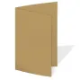 Preview: Doppelkarte - Faltkarte blanko 300g/m² DIN A6 in recycling natur