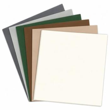 Farbkartonset 24 Bogen 12x12 "Naturfarben"