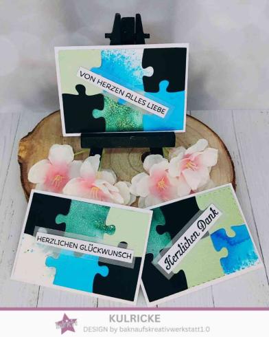 Kulricke Stanzschablone "ATC Puzzel" Craft Die 
