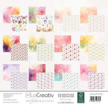 Preview: LaCreativ - Designpapier "Zauberhafte Schmetterlinge" Paper Pack 6x6" - 24 Bogen