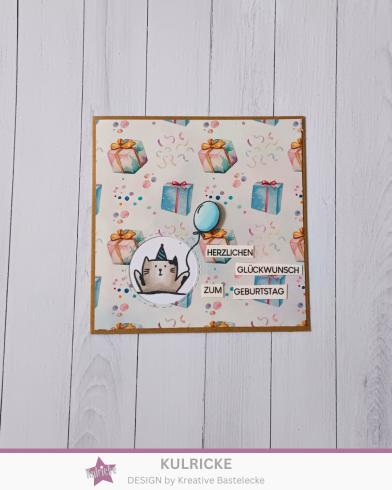 Kulricke Stempel "Kleine Geburtstagsparty" Clear Stamp