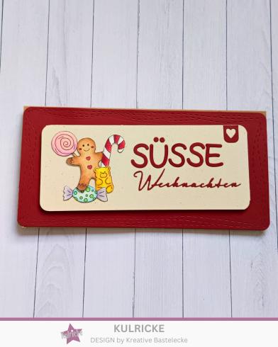 Preview: Kulricke Stempel "Lebkuchenhaus" Clear Stamp