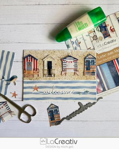 "Faltboot Welcome" Stanze - Craft Die