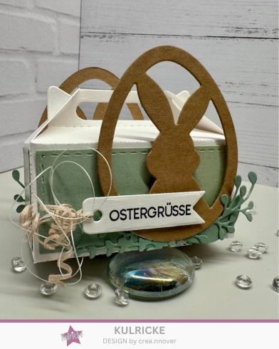 Preview: Kulricke Stanzschablone "Osterei-Duo" Craft Die