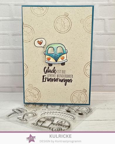 Kulricke Stempel "Roadtrip Clear Stamp