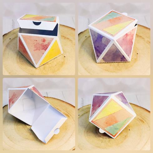 Preview: Kulricke Stanzschablone "Faltschachtel" Craft Die