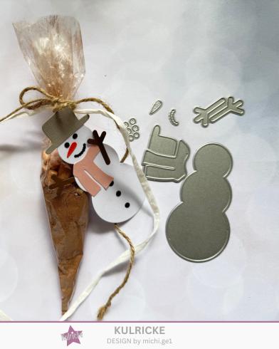 Preview: Kulricke Stanzschablone "Schneemannzeit" Craft Die 