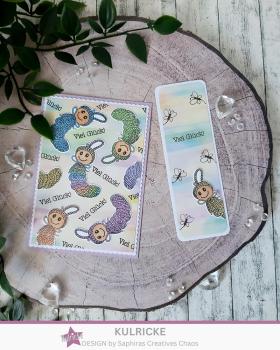 Preview: Kulricke Stanzschablone "Sorgenwürmchen" Craft Die 
