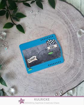 Preview: Kulricke Stempel "Spieleabend " 10x10cm Clear Stamp