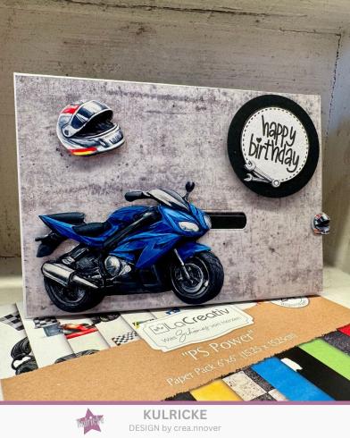 Preview: LaCreativ - Designpapier "PS Power" Paper Pack 6x6" - 24 Bogen