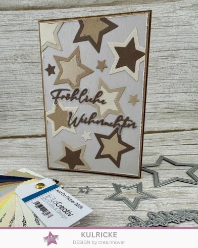 Preview: Kulricke Stanzschablone "Rahmen Stern" Craft Die