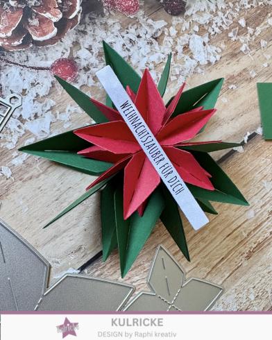 Preview: Kulricke Designpapier - "Süßer Weihnachtszauber A7" Label Papier A7