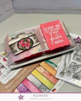 Preview: Kulricke Stempelset "Achtung Foto "  A7 Clear Stamp