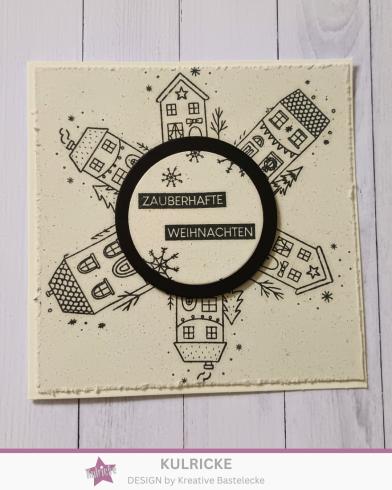 Kulricke Stempel "Winterhäuschen" Clear Stamp