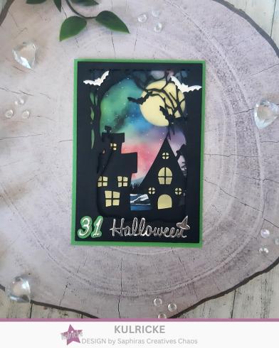 Preview: Kulricke Stanzschablone "Zahlen mit Schatten" Craft Die 
