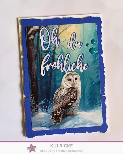 Preview: Kulricke Metall Stanzschablone Craft Die "Oh du Fröhliche"