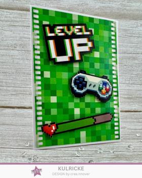 Preview: LaCreativ - Designpapier "Pixel Party" Paper Pack 6x6" - 24 Bogen