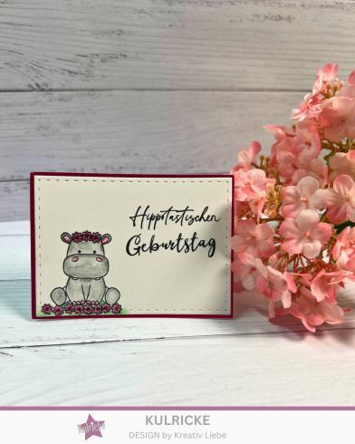 Kulricke Stempel "Hippotastisch" Clear Stamp