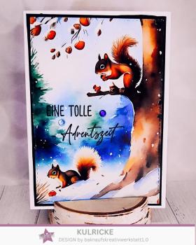 LaCreativ - Designpapier "Spaziergang im Winterwald" Paper Pack 6x6" - 24 Bogen