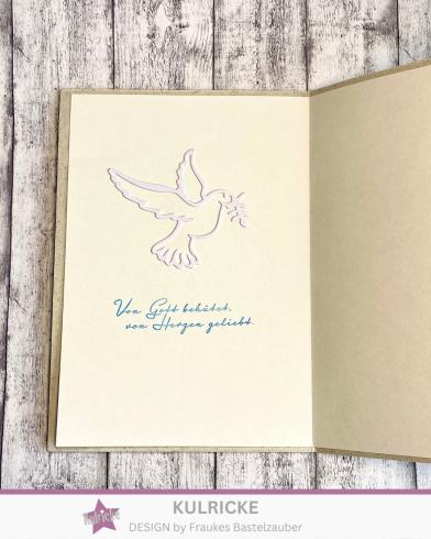 Kulricke Stempel "Zur Taufe" Clear Stamp