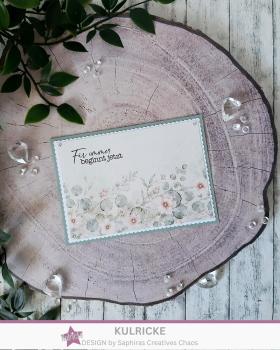 LaCreativ - Designpapier "Rosen und Eukalytus" Paper Pack 6x6" - 24 Bogen