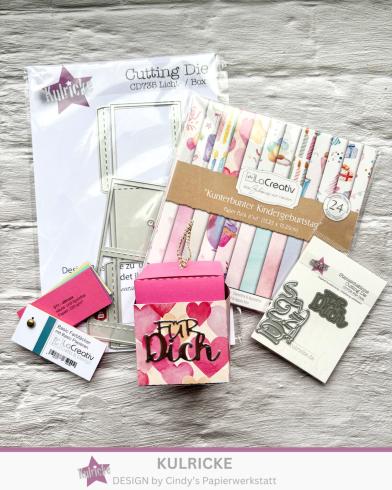 LaCreativ - Designpapier "Kunterbunter Kindergeburtstag" Paper Pack 6x6" - 24 Bogen