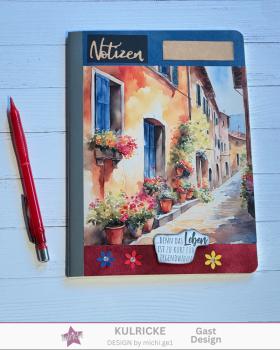 LaCreativ - Designpapier "Weltreise auf Rädern" Paper Pack 6x6" - 24 Bogen