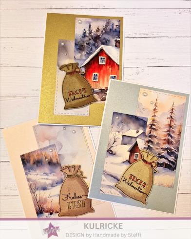 LaCreativ - Designpapier "Nordische Winterlandschaft" Paper Pack 6x6" - 24 Bogen