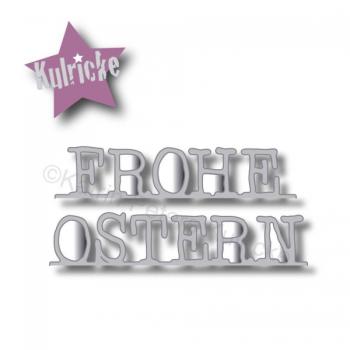 "Frohe Ostern" Pop-up Stanze