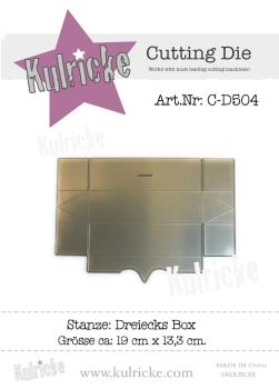 "Dreiecks-Box" Stanze - Craft Die