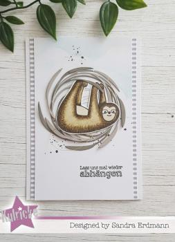 Kulricke Stempelset "Faultier" Clear Stamp