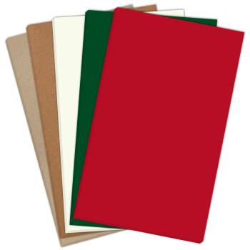 Farbkartonset 25 Bogen DIN A4 "Weihnachten"