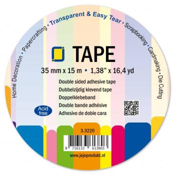 JEJE Produkt Double Sided Adhesive Tape 35 mm - Klebeband (3.3220)