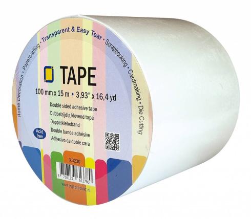 Preview: JEJE Produkt Double Sided Adhesive Tape 100 mm  - Klebeband