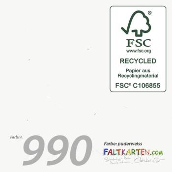 Cardstock - Bastelpapier 220g/m² DIN A4 in puderweiss