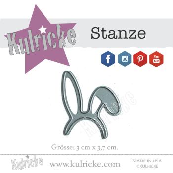 Kulricke "Hasen Ohren Stanze - Craft Die